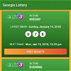 winning ga lottery numbers